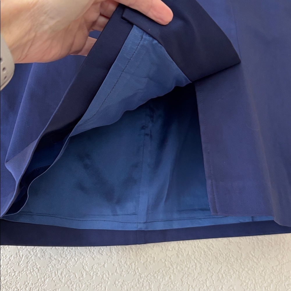 Max Mara Navy Blue Women's Pencil Skirt - Picture 2 of 3
